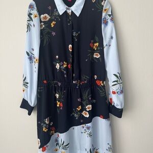 Floral Long Sleeve Dress